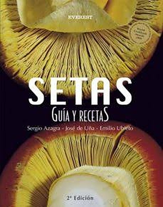 Portada de Setas, guía y recetas